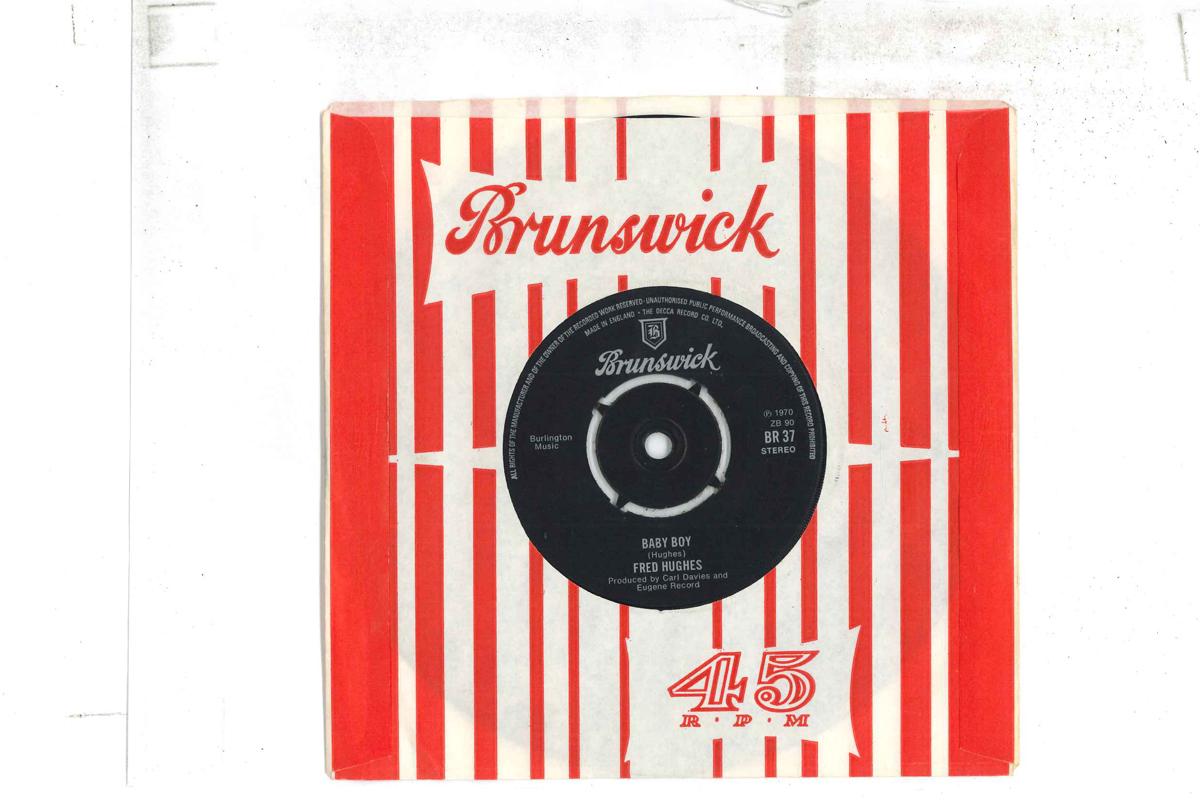 7inch Record FRED HUGHES JOHNNY JONES Baby Boy Purple Haze BR37 BRUNSWICK 1976 UK SoulFunk Used
7inch Record FRED HUGHES JOHNNY JONES Baby Boy Purple Haze BR37 BRUNSWICK 1976 UK SoulFunk Used