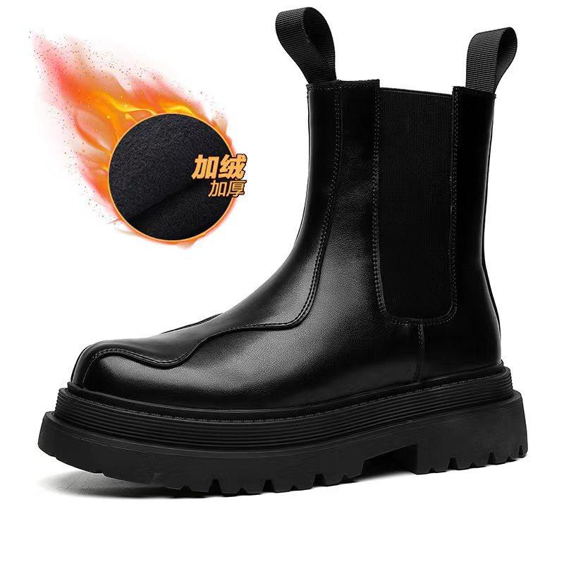 Chelsea Boots Men s Winter Boots Men s British Thick-soled Non-Slip High-Top Men s Martin Boots 44162-A 44
Chelsea Boots Men s Winter Boots Men s British Thick-soled Non-Slip High-Top Men s Martin Boots 44162-A 44