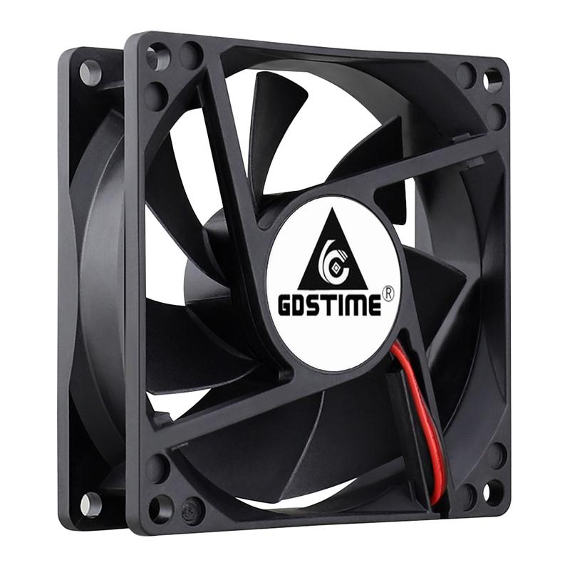 Gdstime DC 5V 12V 24V 48V 80x80x25mm Computer Power Cooler Fan 8025 80MM PC Case CPU Brushless Axial Fan Dual Ball Cooling Fan 12V Hydraulic XH2.54
Gdstime DC 5V 12V 24V 48V 80x80x25mm Computer Power Cooler Fan 8025 80MM PC Case CPU Brushless Axial Fan Dual Ball Cooling Fan 12V Hydraulic XH2.54