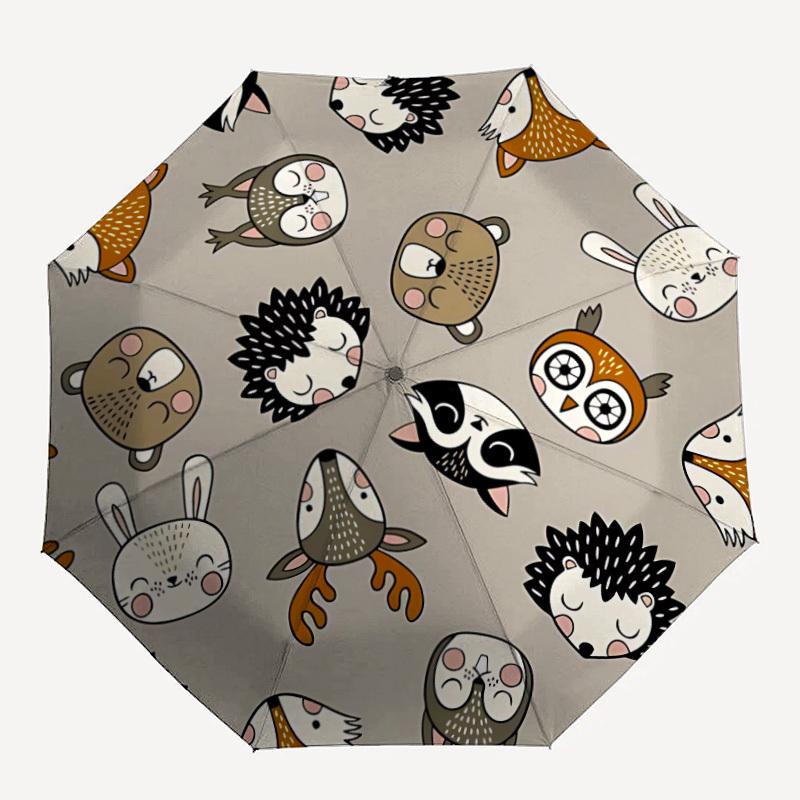 1pc Forest Animals Fashionable Automatic Opening/Closing Folding Umbrella with 8 Bones, Windproof Portable, Daily Use123
1pc Forest Animals Fashionable Automatic Opening/Closing Folding Umbrella with 8 Bones, Windproof Portable, Daily Use123