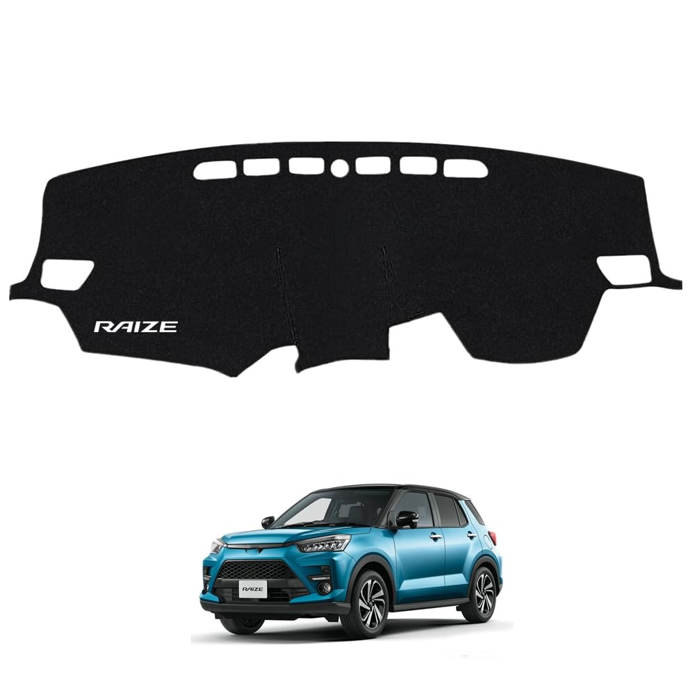 SAWAKAKI Эксклюзивный коврик на приборную панель для Toyota Rise 200 Series A200A A210A Защита от солнца Предотвращение старения Защитный коврик Полиэстеровый материал Логотип чёрный
SAWAKAKI Эксклюзивный коврик на приборную панель для Toyota Rise 200 Series A200A A210A Защита от солнца Предотвращение старения Защитный коврик Полиэстеровый материал Логотип чёрный