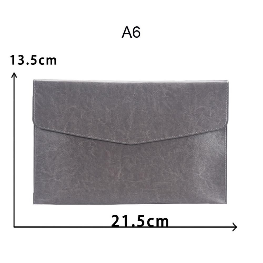 A4 A6 Leather File Folder Business Document Organiser Folder Bag Fashion Briefcase Data Contract Bill File Bag School Office Sup
A4 A6 Leather File Folder Business Document Organiser Folder Bag Fashion Briefcase Data Contract Bill File Bag School Office Sup