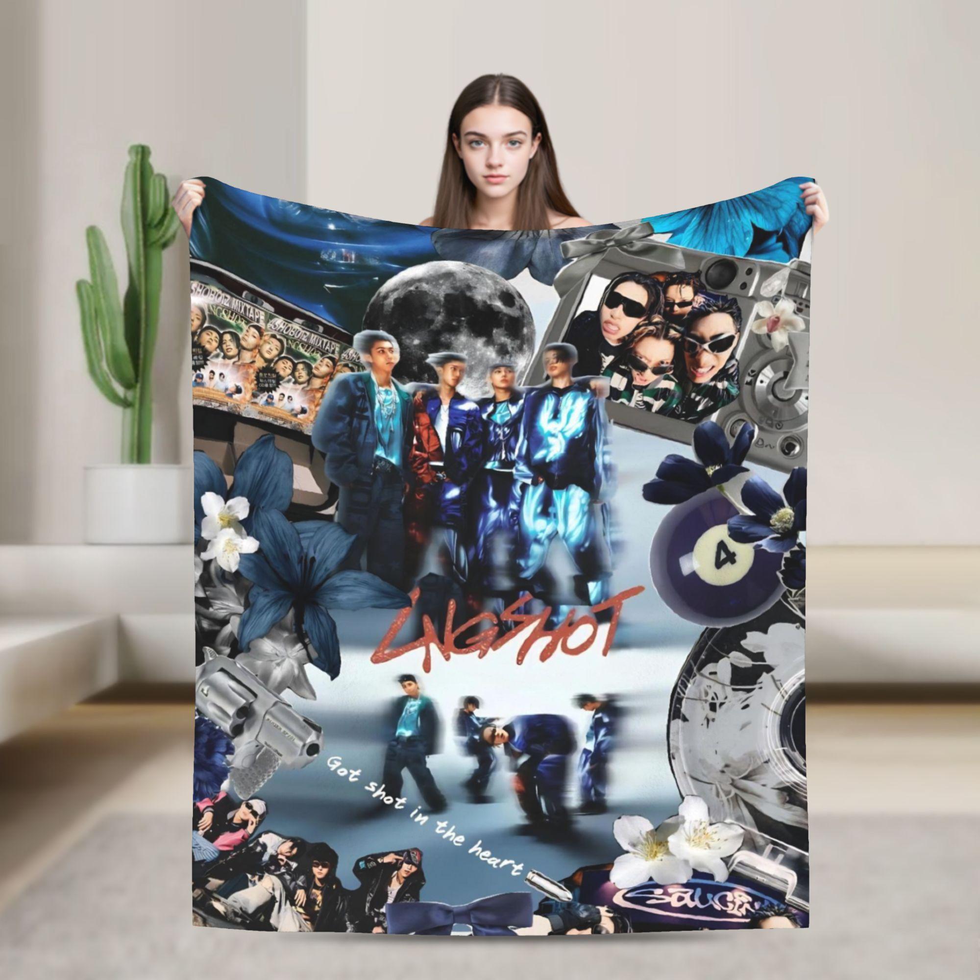 Kpop Group Lngshot Fashion Blanket Multi-size Cozy and Lightweight Throw Fashion Blankets for Couch Sofa and Bed 100x150cm
Kpop Group Lngshot Fashion Blanket Multi-size Cozy and Lightweight Throw Fashion Blankets for Couch Sofa and Bed 100x150cm