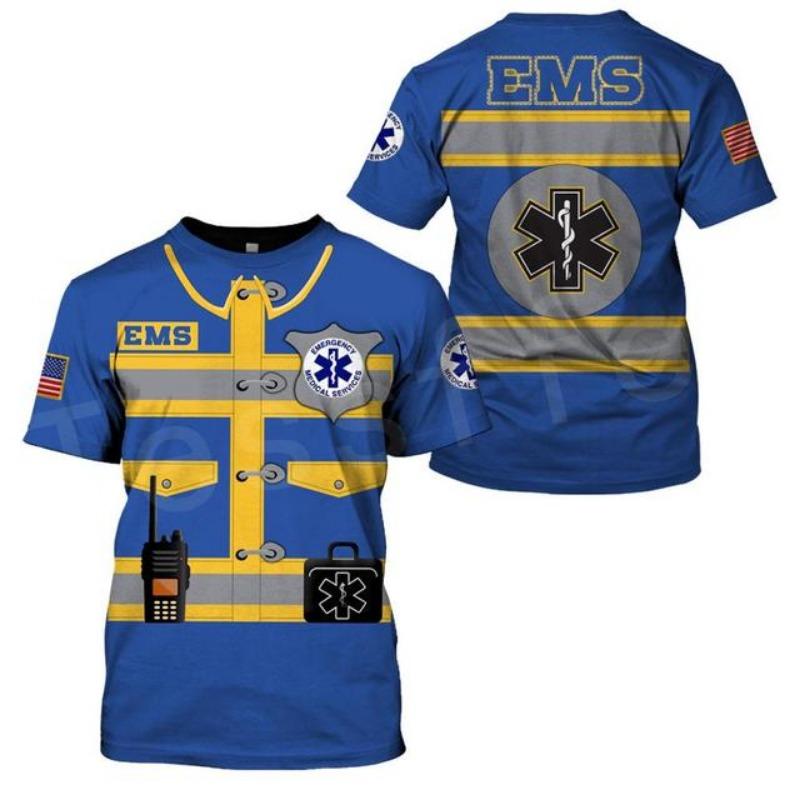 Tessffel Emergency Medical Service Technician EMT EMS Paramedic Hero New Fashion Unisex Casual 3DPrint Футболки з короткими рукавами s-3 M
Tessffel Emergency Medical Service Technician EMT EMS Paramedic Hero New Fashion Unisex Casual 3DPrint Футболки з короткими рукавами s-3 M