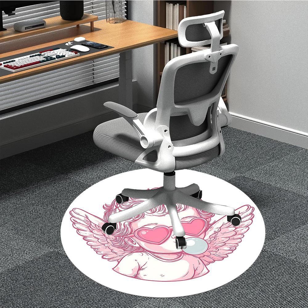1pc Angel Wings Office Round Area Rug, Indoor Mat Suitable ForOffice, Under Office Chairs Bedroom Living Room Home Decor, Room Decot150 80cm by 80cm
1pc Angel Wings Office Round Area Rug, Indoor Mat Suitable ForOffice, Under Office Chairs Bedroom Living Room Home Decor, Room Decot150 80cm by 80cm