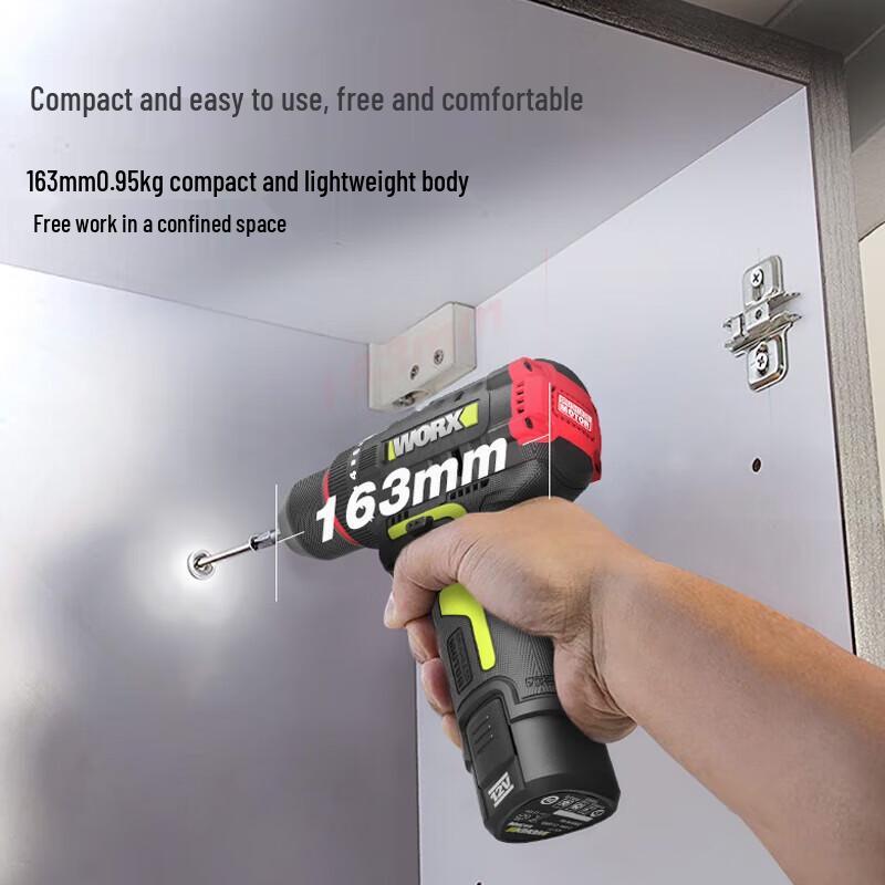 Worx 12V Brushless Impact Drill WU131X CN plug (adapter included)
Worx 12V Brushless Impact Drill WU131X CN plug (adapter included)