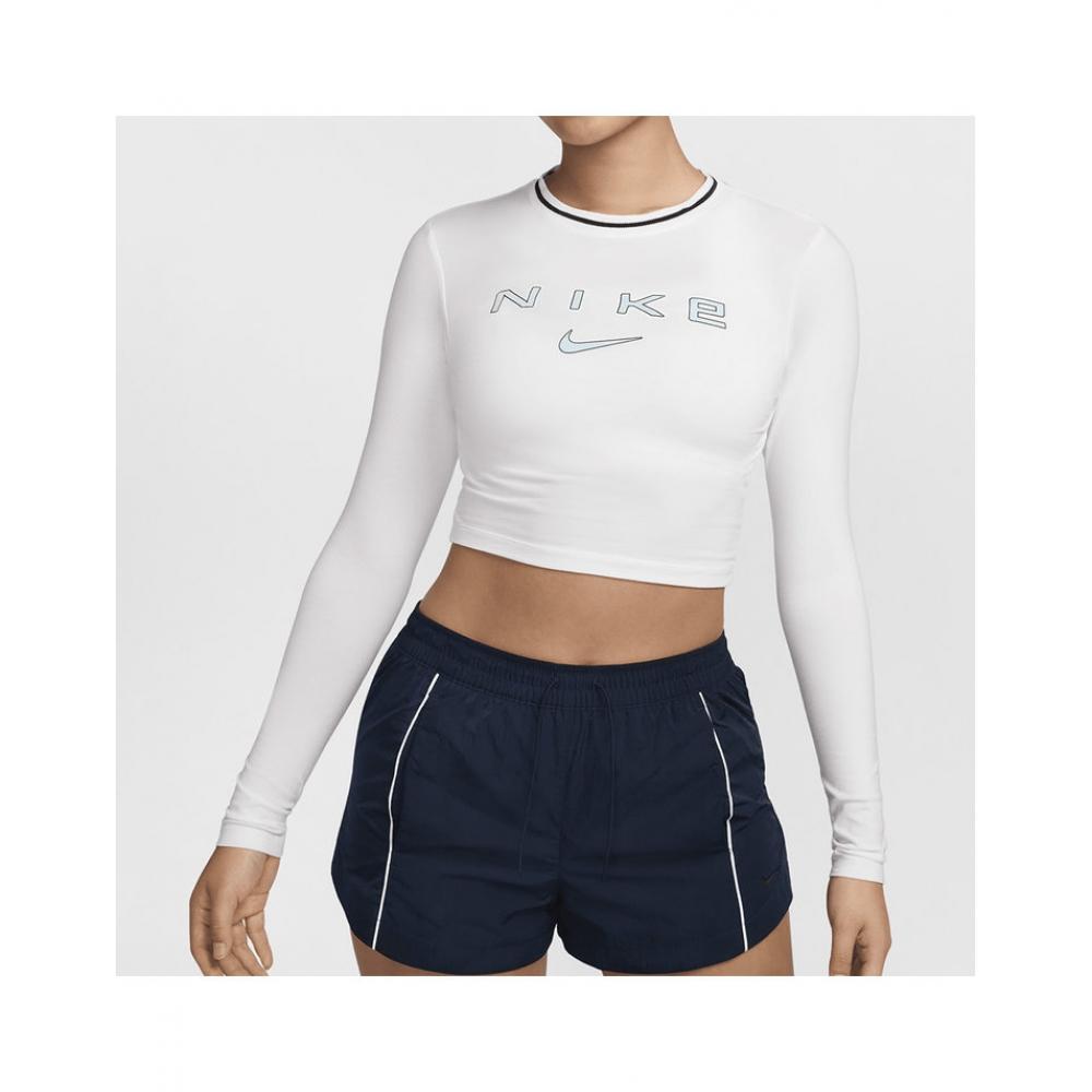 Женский трикотажный свитер Nike Knit S Slim с длинным рукавом Fz2859 100 white/80
Женский трикотажный свитер Nike Knit S Slim с длинным рукавом Fz2859 100 white/80