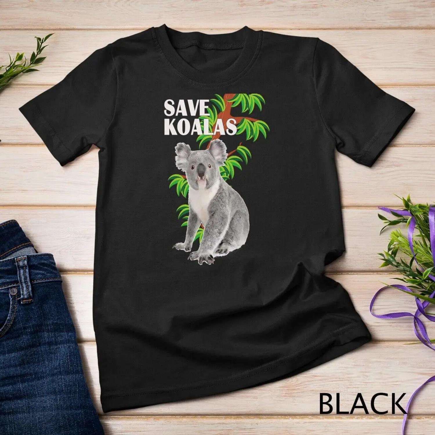 SAVE KOALAS Nice Australia Koala Bear Green Tree T shirt S
SAVE KOALAS Nice Australia Koala Bear Green Tree T shirt S