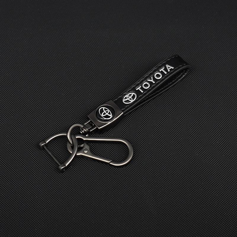 Metal Leather Car Logo Keychain Key Chains Rings Holder For Toyota Corolla Crown Camry Avensis Auris RAV4 Yaris Auto Accessories
Metal Leather Car Logo Keychain Key Chains Rings Holder For Toyota Corolla Crown Camry Avensis Auris RAV4 Yaris Auto Accessories