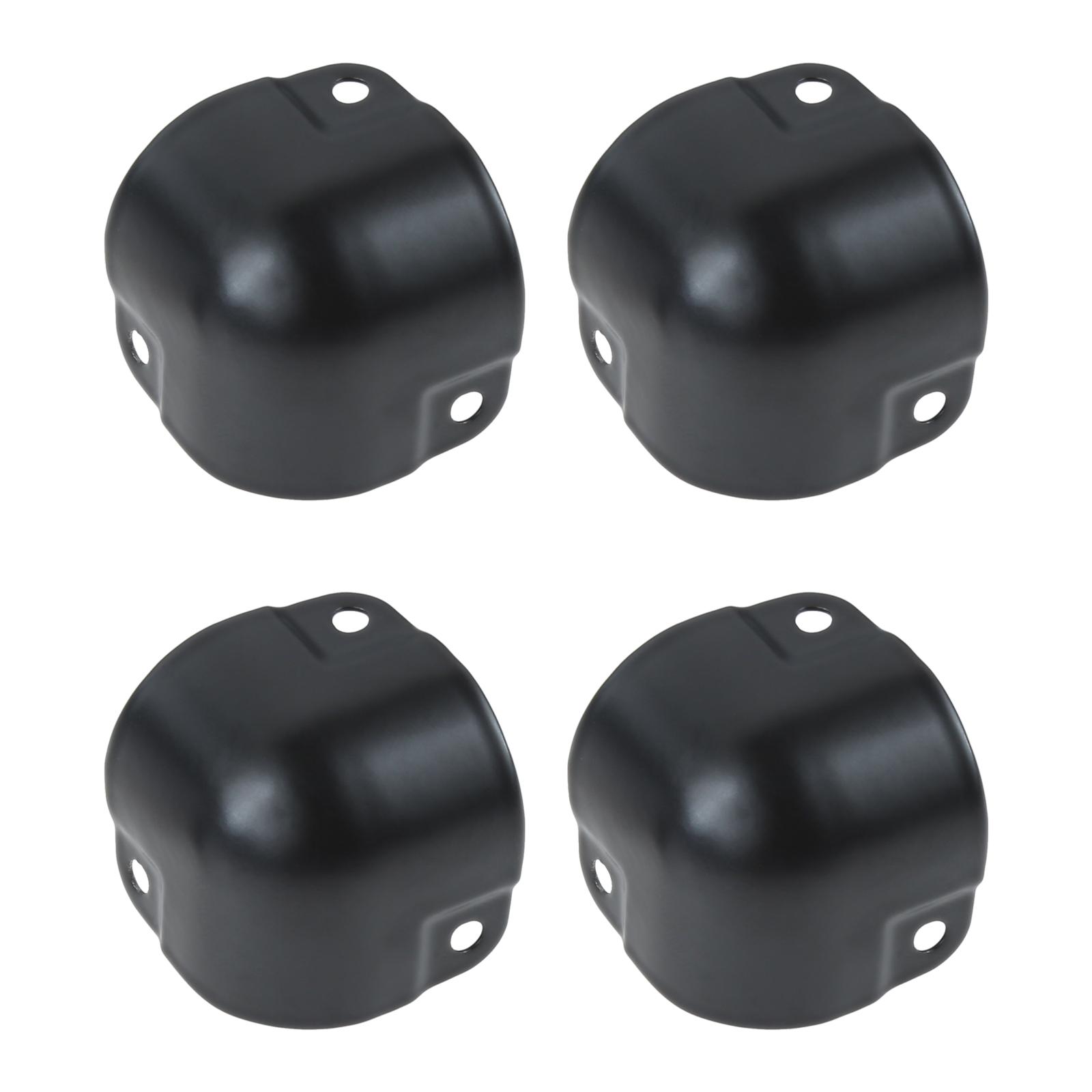 4pcs/set Bowl-shaped Box Corner Black Metal Protectors Square Edging Round Wrapping Flight Case Luggage Aluminum Toolbox 26/29mm
4pcs/set Bowl-shaped Box Corner Black Metal Protectors Square Edging Round Wrapping Flight Case Luggage Aluminum Toolbox 26/29mm