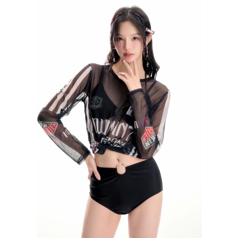 WEZHO Women s Long Sleeve Three-Piece Split Bikini Swimsuit
WEZHO Women s Long Sleeve Three-Piece Split Bikini Swimsuit