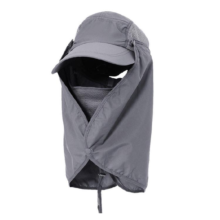 Outdoor Hiking Sun Hat Breathable Adjustable Caps Sun Protections Hat with Detachable Face Cover & Neck Flap Fishing Hat 1 темно-серого
Outdoor Hiking Sun Hat Breathable Adjustable Caps Sun Protections Hat with Detachable Face Cover & Neck Flap Fishing Hat 1 темно-серого