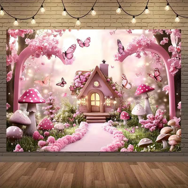 2D Soft Pink Dream Backdrop with Heart Balloons, Clouds & Butterfly for Cake Smash & Romantic Room Decor 47.2x31.5inch/120*80cm
2D Soft Pink Dream Backdrop with Heart Balloons, Clouds & Butterfly for Cake Smash & Romantic Room Decor 47.2x31.5inch/120*80cm