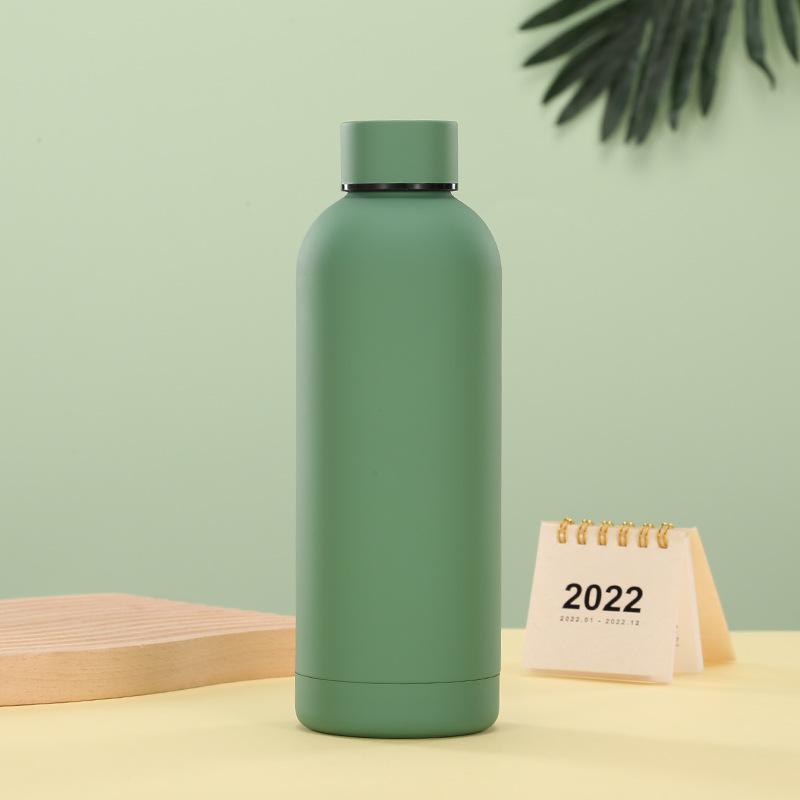 304 Stainless Steel Small Mouth Bottle 500Ml Color Rubber Paint Thermos Cup Portable Outdoor Travel Cup 500ml зелений
304 Stainless Steel Small Mouth Bottle 500Ml Color Rubber Paint Thermos Cup Portable Outdoor Travel Cup 500ml зелений