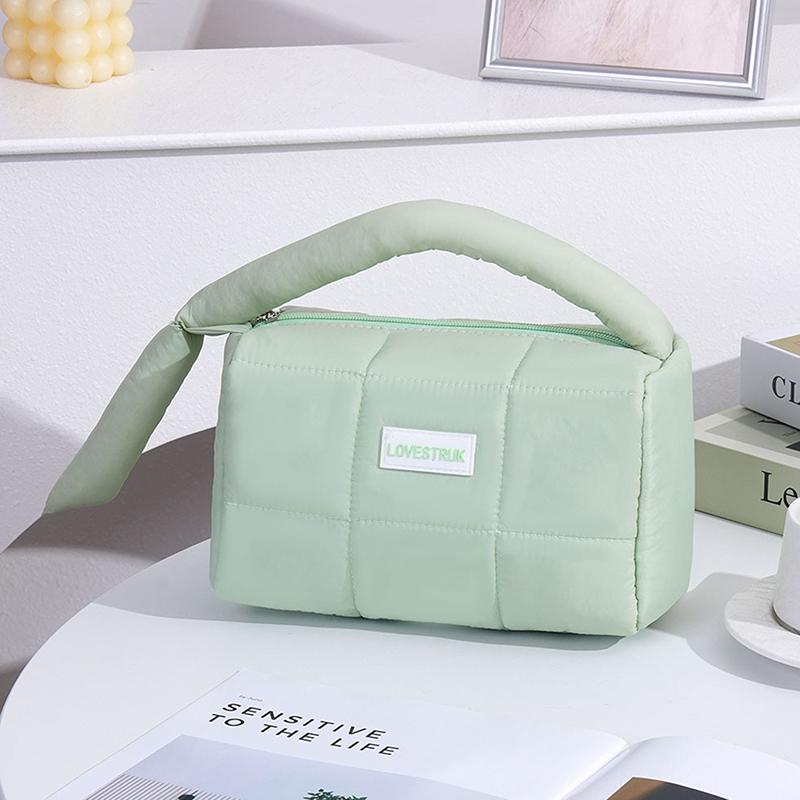 Fashionable Large Capacity Square Handbag Style Makeup Bag Travel Cosmetic Bag Waterproof Polyester Women s Toiletry Bag зелёный
Fashionable Large Capacity Square Handbag Style Makeup Bag Travel Cosmetic Bag Waterproof Polyester Women s Toiletry Bag зелёный