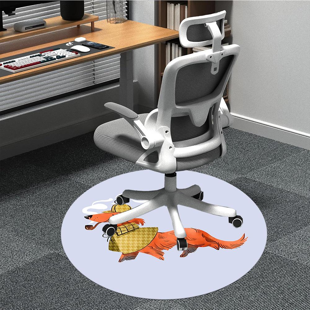 1pc Detective Dog Office Round Area Rug, Indoor Mat Suitable ForOffice, Under Office Chairs Bedroom Living Room Home Decor, Room Deco, D054 80cm by 80cm
1pc Detective Dog Office Round Area Rug, Indoor Mat Suitable ForOffice, Under Office Chairs Bedroom Living Room Home Decor, Room Deco, D054 80cm by 80cm