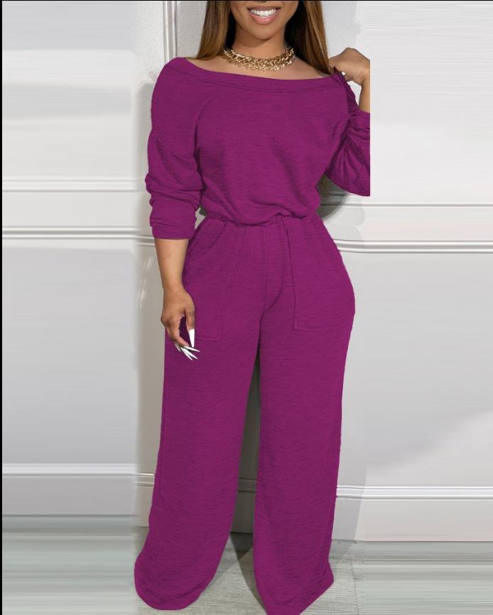 Elegant European & American Plus Size Wide-Leg Jumpsuit for Women, 2026 Style XL красный/фиолетовый
Elegant European & American Plus Size Wide-Leg Jumpsuit for Women, 2026 Style XL красный/фиолетовый
