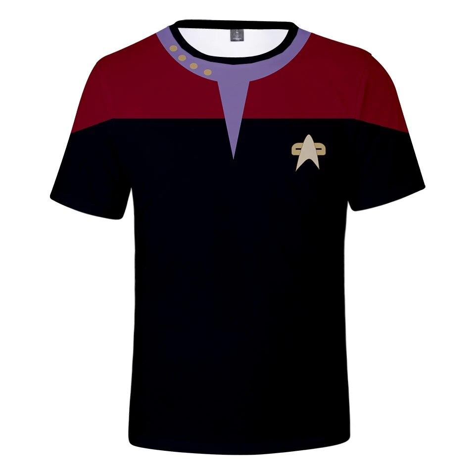 Star Trek Little Rocket Топ с 3D принтом для мужчин и женщин, детская уличная ролевая игра, простая футболка большого размера с круглым вырезом и короткими рукавами
Star Trek Little Rocket Топ с 3D принтом для мужчин и женщин, детская уличная ролевая игра, простая футболка большого размера с круглым вырезом и короткими рукавами