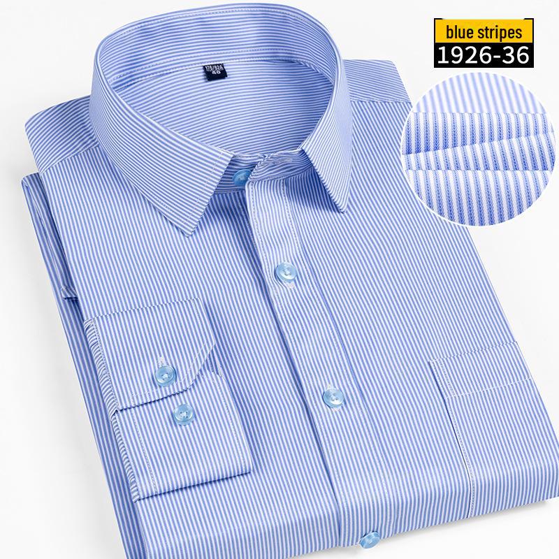 Мужская рубашка в деловом стиле с длинным рукавом, в полоску/клетку, весна-осень 42/XXL синий
Мужская рубашка в деловом стиле с длинным рукавом, в полоску/клетку, весна-осень 42/XXL синий