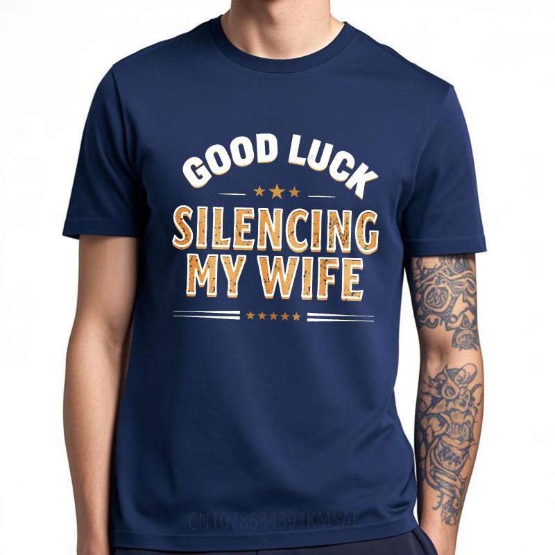 Everyday For Man Summer T Shirt Good Luck Silencing My Wife Short Sleeve Cotton Crew Neck Teenagers Tees Teeshirt For Man as the picture1637 темно-синього кольору
Everyday For Man Summer T Shirt Good Luck Silencing My Wife Short Sleeve Cotton Crew Neck Teenagers Tees Teeshirt For Man as the picture1637 темно-синього кольору