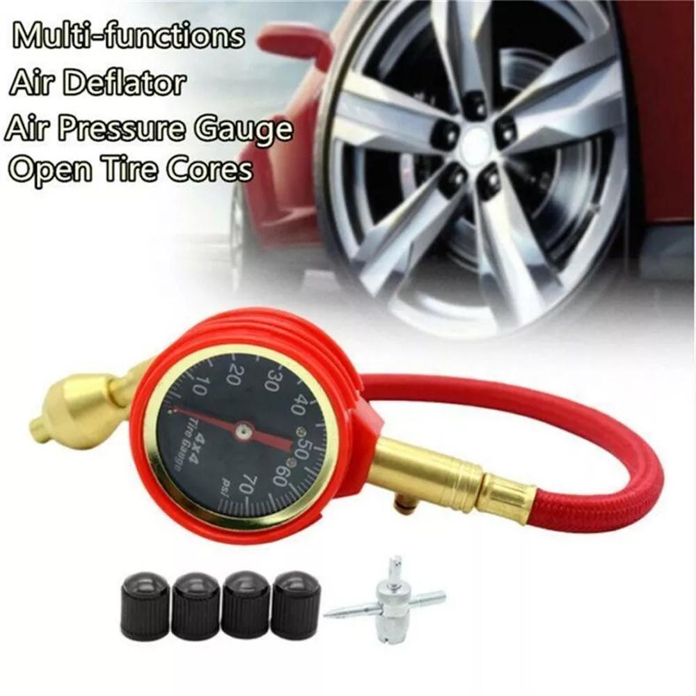 4X4 70 PSI Pointer Tire Pressure Gauge Auxiliary Accessory Tire Pressure Gauge Precision Steel Needle Tube Tire Pressure Gauge
4X4 70 PSI Pointer Tire Pressure Gauge Auxiliary Accessory Tire Pressure Gauge Precision Steel Needle Tube Tire Pressure Gauge