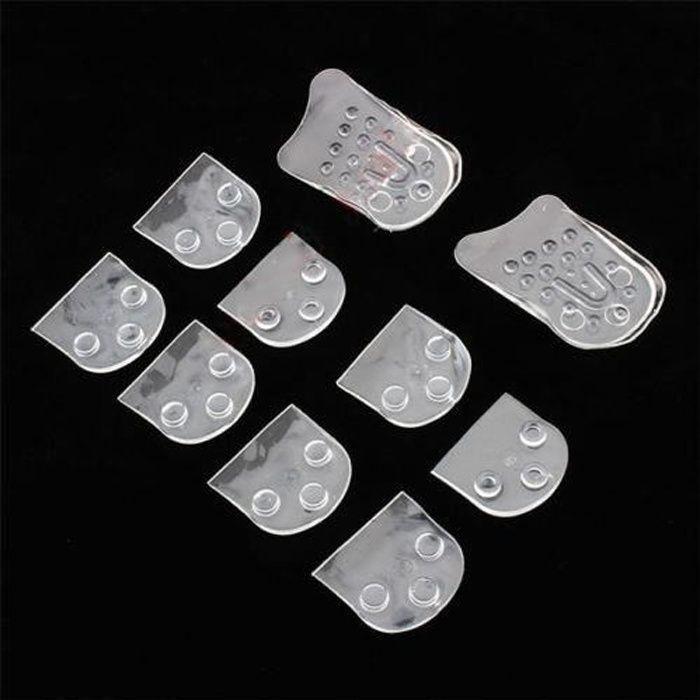 5 couches Demi semelle Talonnette en Gel Silicone Transparent Hommes Femmes Inserts de chaussures grandissante
5 couches Demi semelle Talonnette en Gel Silicone Transparent Hommes Femmes Inserts de chaussures grandissante