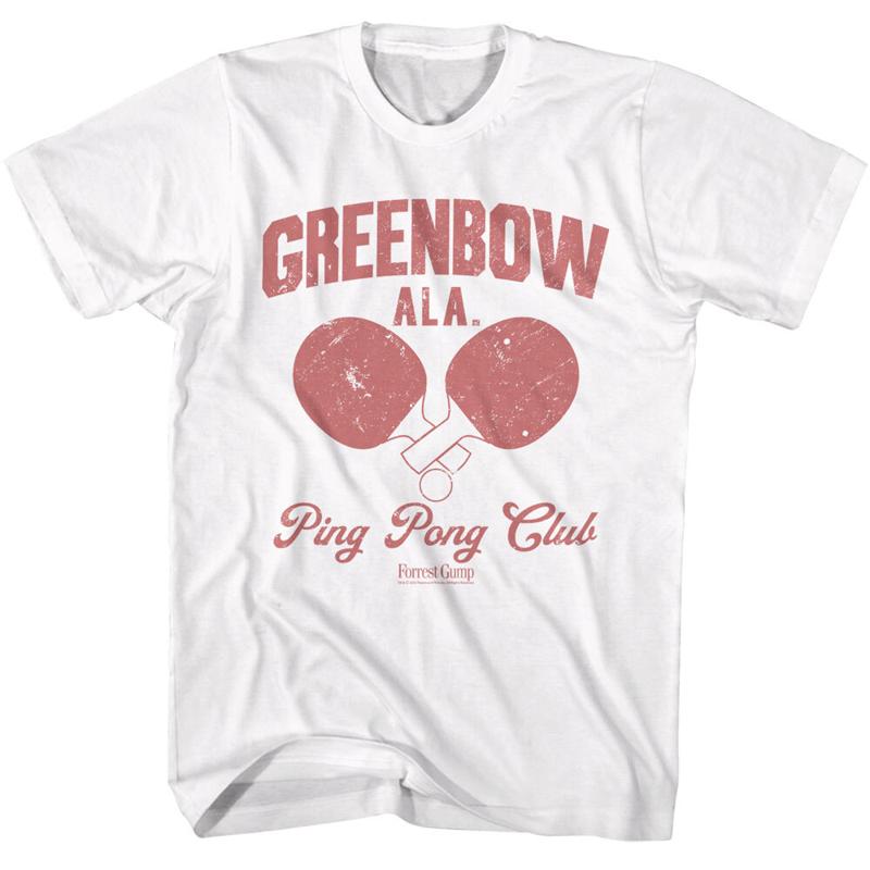 Forest Gump Movie Greenbow Ala Ping Pong Club Logo Men s T Shirt 5XL різнокольоровий
Forest Gump Movie Greenbow Ala Ping Pong Club Logo Men s T Shirt 5XL різнокольоровий