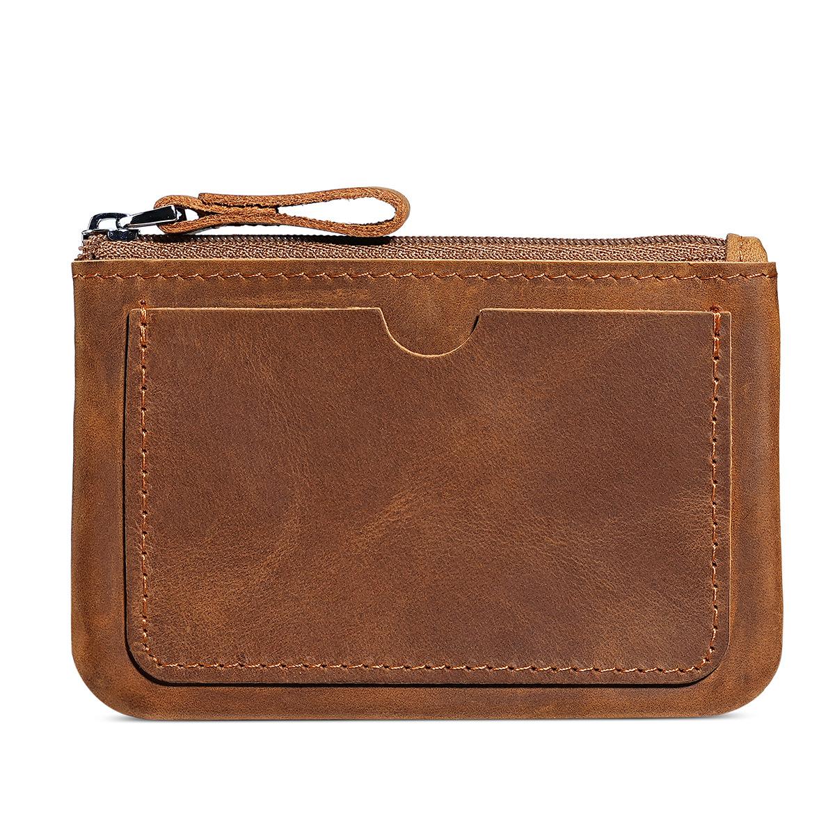 Genuine Leather Zipper Coin Purse for Men Credit Card Holder Mens Coin Purses Cash Change Wallet Car Smart Holder Money Pouch коричневый
Genuine Leather Zipper Coin Purse for Men Credit Card Holder Mens Coin Purses Cash Change Wallet Car Smart Holder Money Pouch коричневый