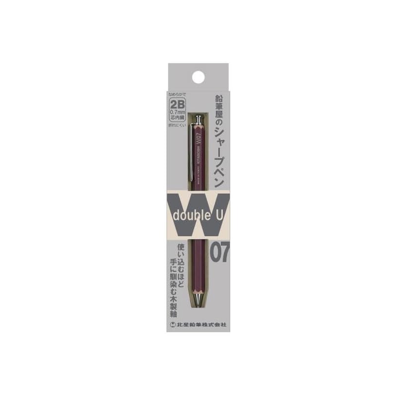 north star pencil 0.7mm mechanical pencil wooden shaft #0 2B black core Red bean (burgundy) 1 piece (W07-600AZ)
north star pencil 0.7mm mechanical pencil wooden shaft #0 2B black core Red bean (burgundy) 1 piece (W07-600AZ)