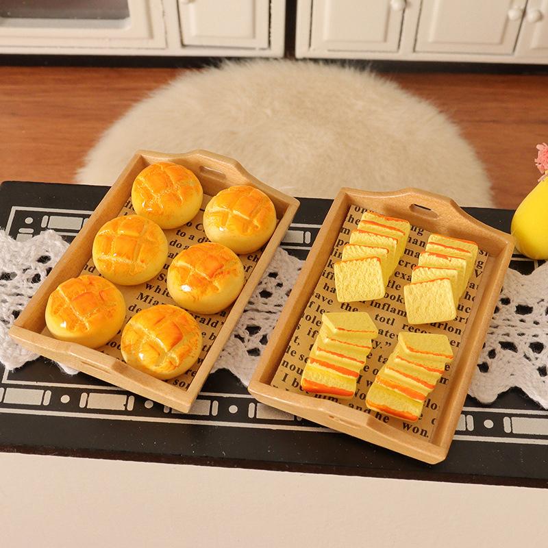 Кукольный домик Миниатюрная игрушка-еда Ананасовая булочка Хлебный поднос Сцена Модель Украшения Реквизит для съемки
Кукольный домик Миниатюрная игрушка-еда Ананасовая булочка Хлебный поднос Сцена Модель Украшения Реквизит для съемки