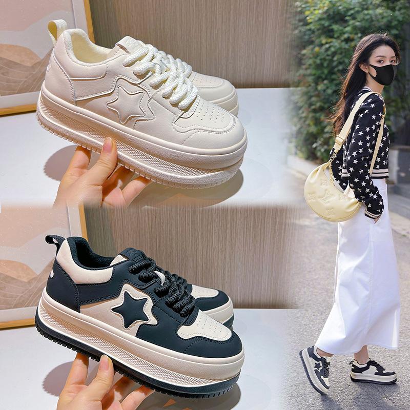 Leather little white shoes women s 2025 winter new star velvet sports board shoes women s flat casual shoes versatile women s shoes 40
Leather little white shoes women s 2025 winter new star velvet sports board shoes women s flat casual shoes versatile women s shoes 40