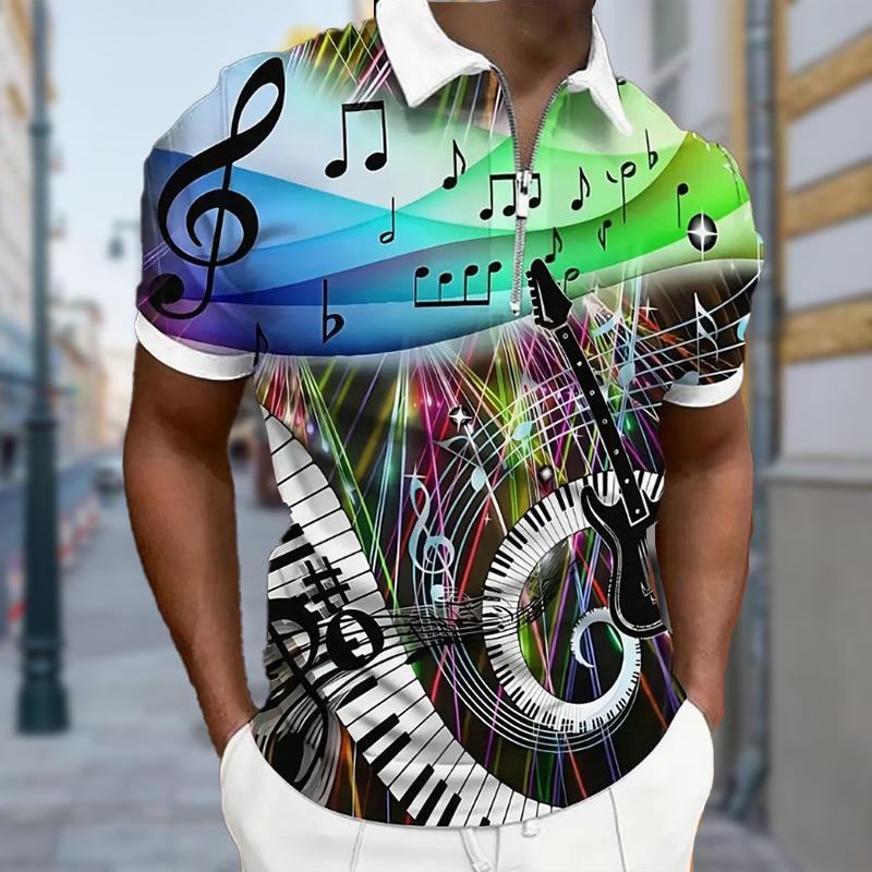 Мужская рубашка поло повседневная на молнии с коротким рукавом модная повседневная на молнии лето весна стандартный крой радужная нота 3D принт рубашка 8XL красный
Мужская рубашка поло повседневная на молнии с коротким рукавом модная повседневная на молнии лето весна стандартный крой радужная нота 3D принт рубашка 8XL красный