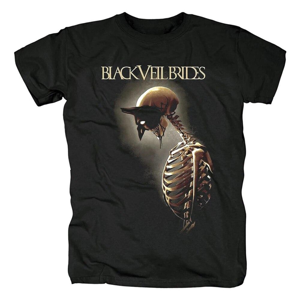 Футболка Heavy Metal Band Black Veil Brides, модные футболки унисекс с короткими рукавами и принтом черепа, уличная одежда в стиле хип-хоп, летние футболки
Футболка Heavy Metal Band Black Veil Brides, модные футболки унисекс с короткими рукавами и принтом черепа, уличная одежда в стиле хип-хоп, летние футболки