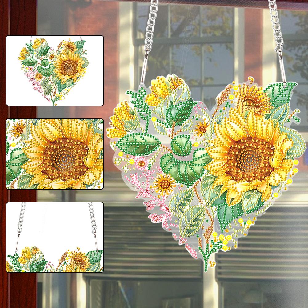Love Sunflower Diamond Painting Wall Decor Wreath Special Shaped Diamond Painting Wreath Ornament Diamond Art Painting Garland
Love Sunflower Diamond Painting Wall Decor Wreath Special Shaped Diamond Painting Wreath Ornament Diamond Art Painting Garland