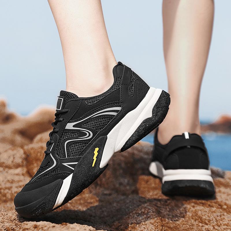 Thick-soled dad shoes trendy soft-soled comfortable mesh shoes breathable sports casual mountaineering couple shoes 38 бежевий
Thick-soled dad shoes trendy soft-soled comfortable mesh shoes breathable sports casual mountaineering couple shoes 38 бежевий