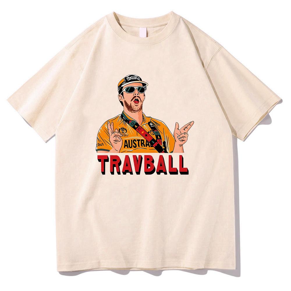 Летняя футболка TravBall Travis Head для взрослых, футболка для крикетиста, хлопковая, дышащая, топ, модный стиль Харадзюку, спортивная одежда, круглый вырез, короткий рукав S
Летняя футболка TravBall Travis Head для взрослых, футболка для крикетиста, хлопковая, дышащая, топ, модный стиль Харадзюку, спортивная одежда, круглый вырез, короткий рукав S