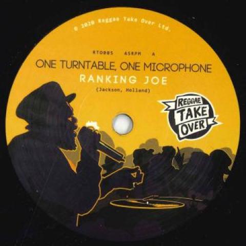 7inch Record RANKING JOE - One Turntable, One Microphone / One RTO005 Reggae Take Ove 2020 Europe Reggae, Ska & Dub
7inch Record RANKING JOE - One Turntable, One Microphone / One RTO005 Reggae Take Ove 2020 Europe Reggae, Ska & Dub