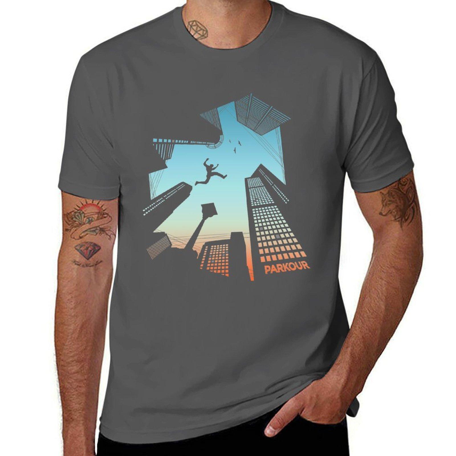 Parkour! T-Shirt anime t shirts for man t shirts with prints t shirt man casual T-Shirt 4XL
Parkour! T-Shirt anime t shirts for man t shirts with prints t shirt man casual T-Shirt 4XL