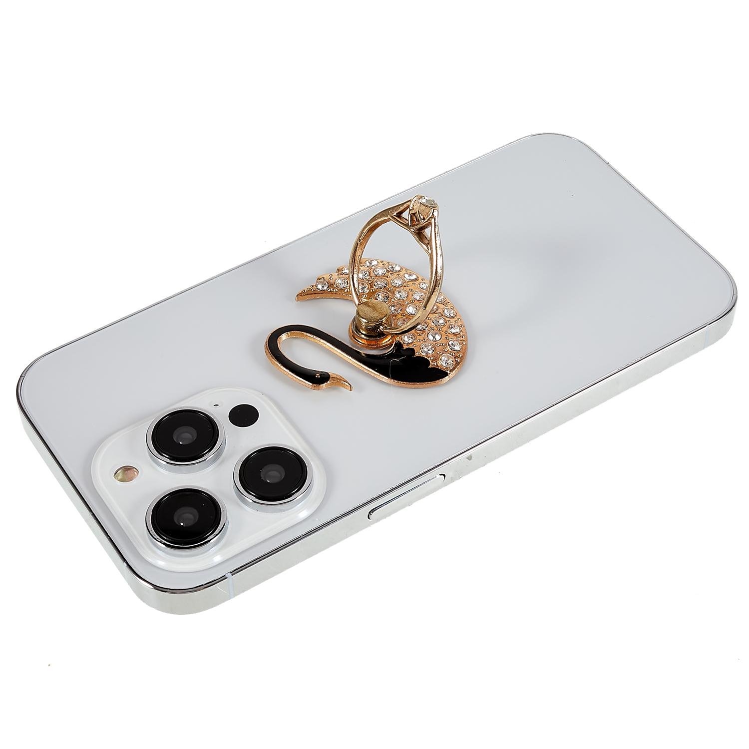 Swan Glitter Bling Phone Ring Holder Phone Ring Grip Rhinestone Stand Finger Kickstand Metal Back Grip Black
Swan Glitter Bling Phone Ring Holder Phone Ring Grip Rhinestone Stand Finger Kickstand Metal Back Grip Black
