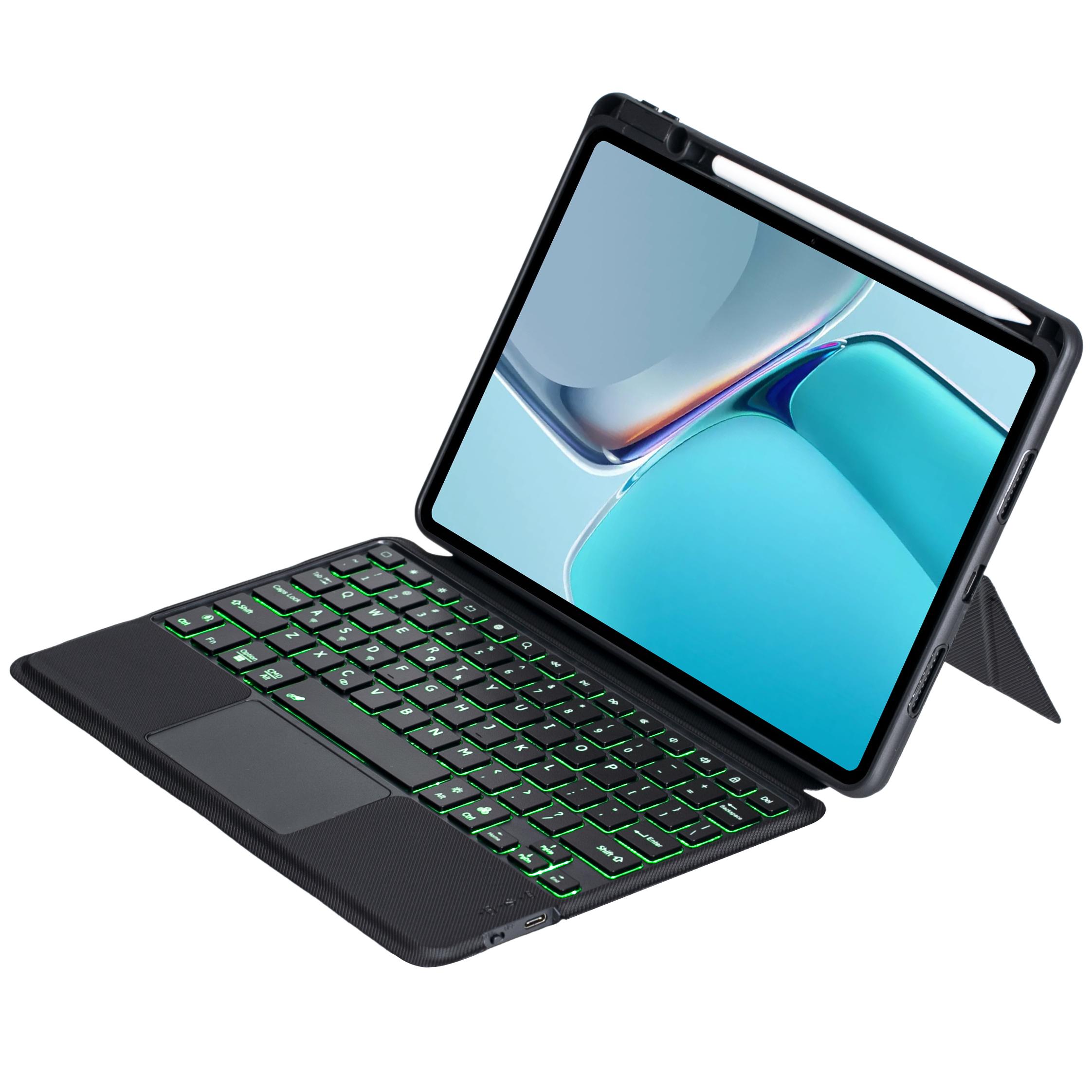 THW11-AS For Huawei MatePad 11 (2021) Leather Stand Cover+Backlit Touchpad Bluetooth-compatible Keyboard A
THW11-AS For Huawei MatePad 11 (2021) Leather Stand Cover+Backlit Touchpad Bluetooth-compatible Keyboard A