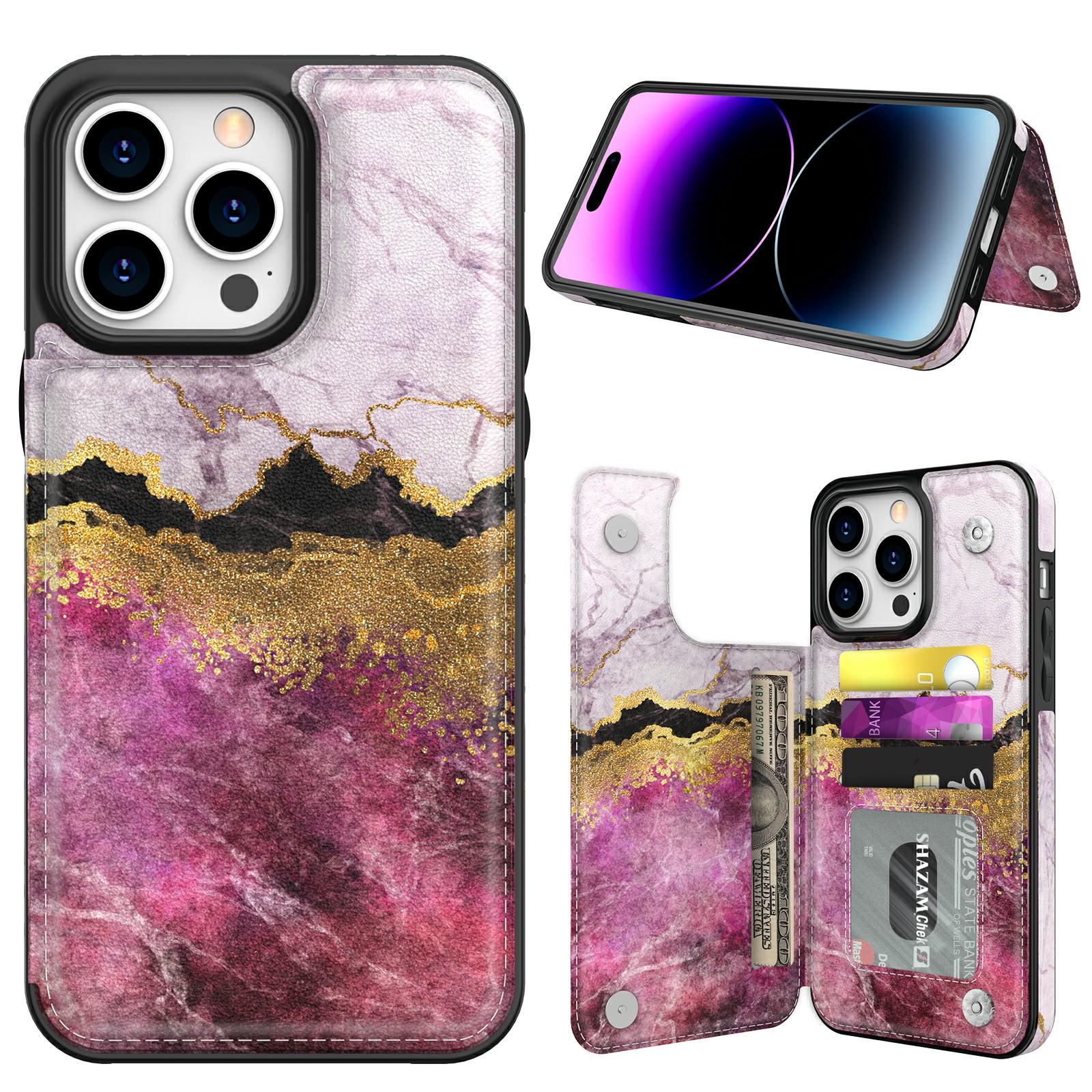 AHASTYLE WG08 For iPhone 14 Pro Max Case Pattern Printing Wallet Kickstand Anti Drop Leather Phone Back Cover Purple
AHASTYLE WG08 For iPhone 14 Pro Max Case Pattern Printing Wallet Kickstand Anti Drop Leather Phone Back Cover Purple