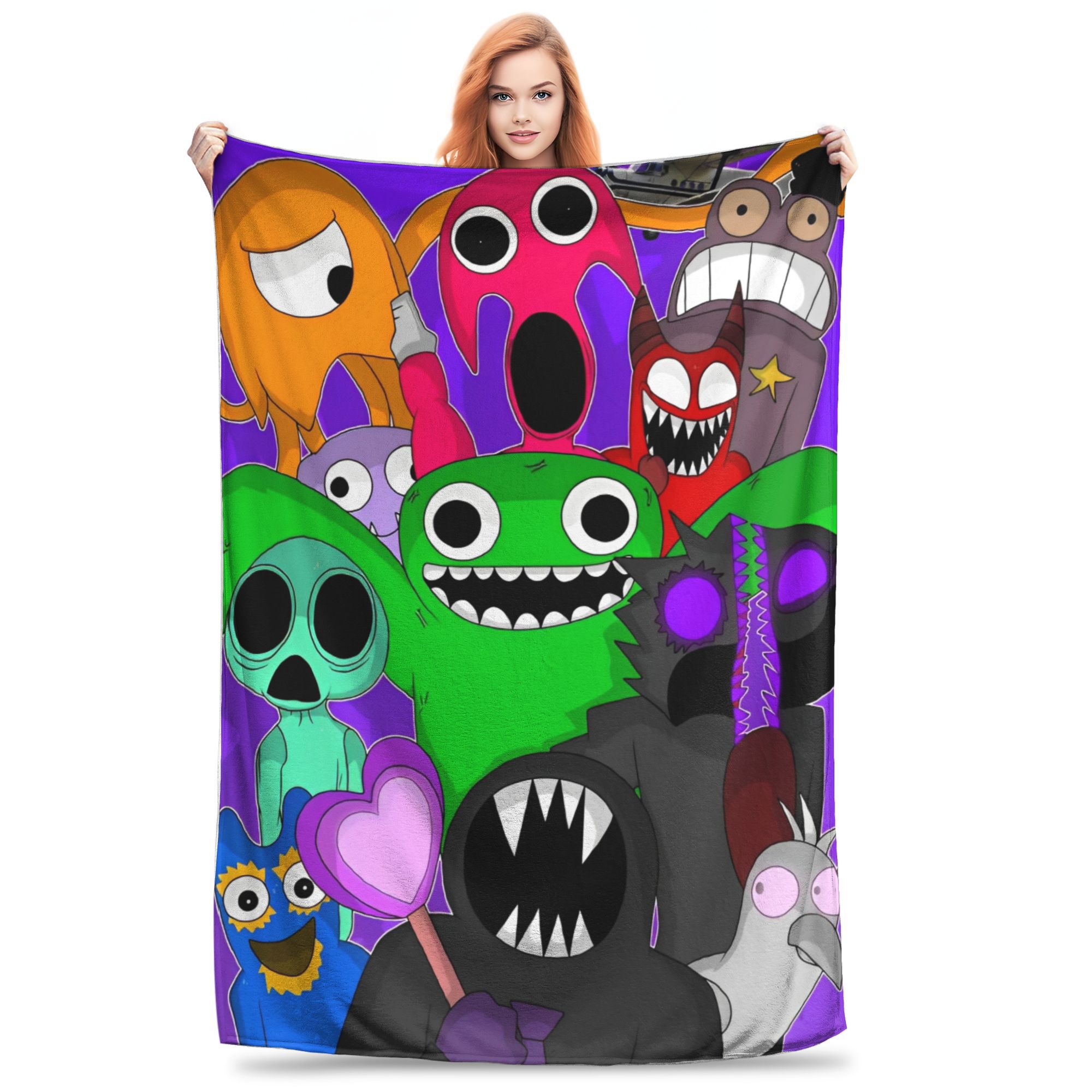 Garten of Banban Horror Game Throw Blanket for Couch Soft Cozy Plush Blanket 50x60 Inch Multiple Size Bedspreads for All Seasons 75x90cm
Garten of Banban Horror Game Throw Blanket for Couch Soft Cozy Plush Blanket 50x60 Inch Multiple Size Bedspreads for All Seasons 75x90cm