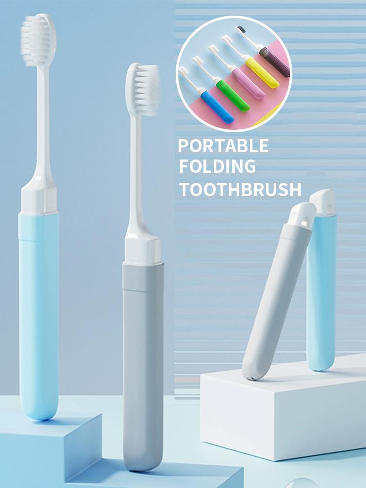 Colorful Macaron Folding Toothbrush Soft Bristle Travel Set Compact Portable Creative Cute Home Dental Care Accessory
Colorful Macaron Folding Toothbrush Soft Bristle Travel Set Compact Portable Creative Cute Home Dental Care Accessory