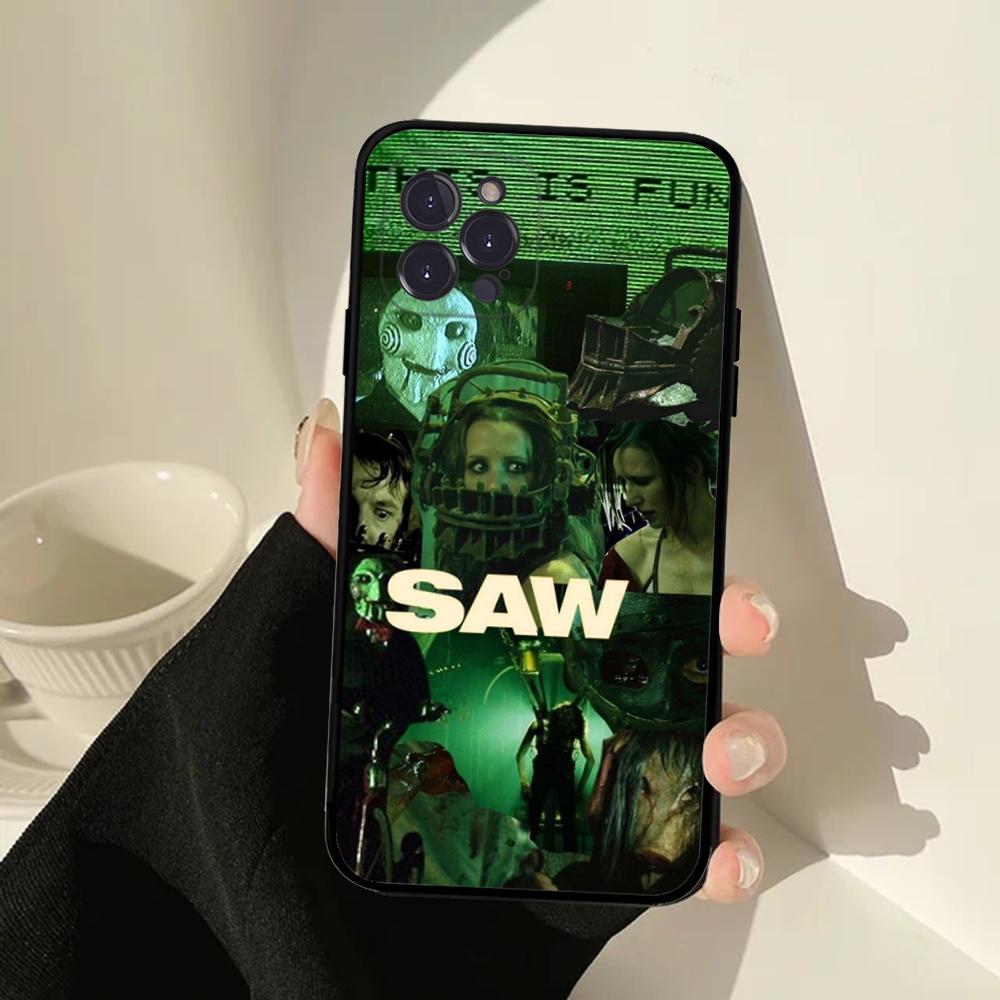 Saw Jigsaw Killer Hhorror Phone Case For IPhone 16 15 14 11 12 13 Mini Pro XS Max Cover 6 7 8 Plus X Funda Shell iPhone 11
Saw Jigsaw Killer Hhorror Phone Case For IPhone 16 15 14 11 12 13 Mini Pro XS Max Cover 6 7 8 Plus X Funda Shell iPhone 11