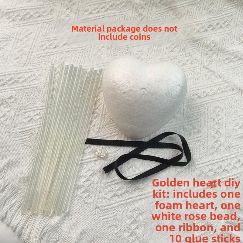 Creative Coin DIY Handmade Material Kit Cisas Peaceful Night Lover s Golden Heart Design Festive Gift Idea
Creative Coin DIY Handmade Material Kit Cisas Peaceful Night Lover s Golden Heart Design Festive Gift Idea