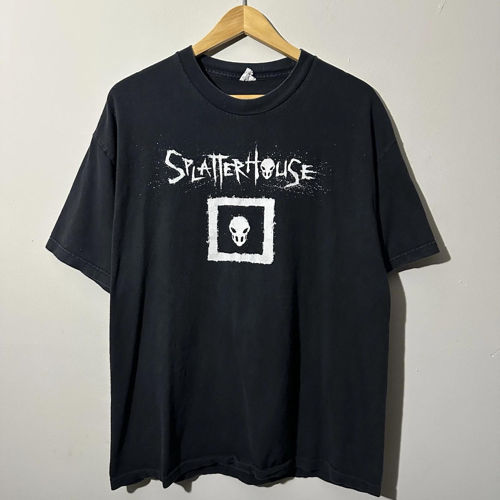 Vintage Y2K Splatterhouse T Shirt Size XL 2010 Horror Video Game Promo Namco 2XL
Vintage Y2K Splatterhouse T Shirt Size XL 2010 Horror Video Game Promo Namco 2XL