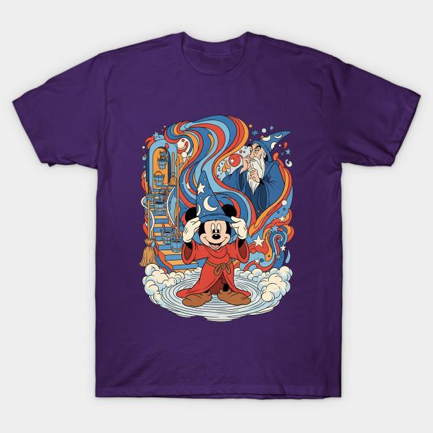Men Black Print T-shirt Fantasia Mickey Mouse Sorcerer’S Apprentice Retro No-Cut Transfer Paper Print Cotton Tshirt XL фіолетовий
Men Black Print T-shirt Fantasia Mickey Mouse Sorcerer’S Apprentice Retro No-Cut Transfer Paper Print Cotton Tshirt XL фіолетовий