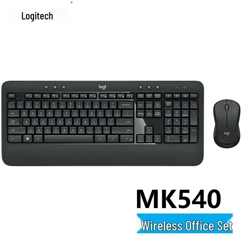 Logitech MK540 Full-size Wireless Keyboard and Mouse Combo
Logitech MK540 Full-size Wireless Keyboard and Mouse Combo