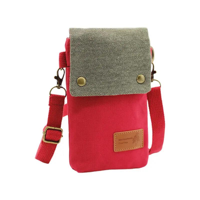 Women s Solid Color Canvas Crossbody Bag 3 Layer Simple Men Women Cloth Cell Phone Satchel Fashion Shoulder Coin Purse
Women s Solid Color Canvas Crossbody Bag 3 Layer Simple Men Women Cloth Cell Phone Satchel Fashion Shoulder Coin Purse