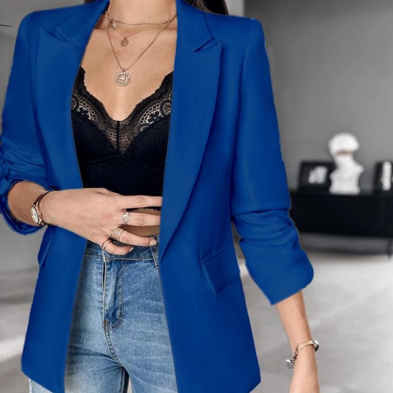 Women s Long Sleeve Open Front Cardigan Suit Coat - Trendy Business Perfect for Office or Stylish Everyday Wear 2XL синій
Women s Long Sleeve Open Front Cardigan Suit Coat - Trendy Business Perfect for Office or Stylish Everyday Wear 2XL синій